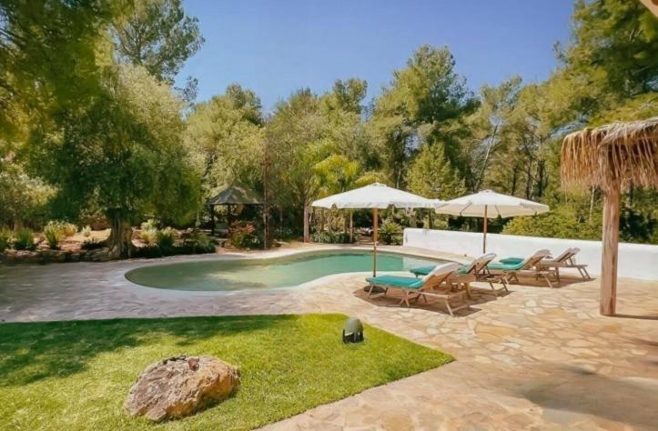 La Finca Agroturismo Can Bet Santa Eularia des Riu Exteriör bild